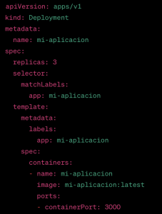 ejemplo de deployment